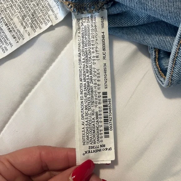 Zara juniors Light Blue Skinny Jeans - Picture 7 of 9